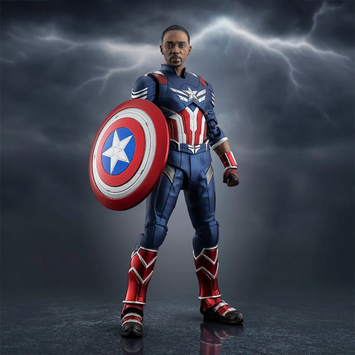 Tamashii Nations Marvel Avengers: Doomsday S.H.Figuarts Captain America 6.1-Inch Collectable Figure (Pre-Order ships February)、ToyWiz、kayou