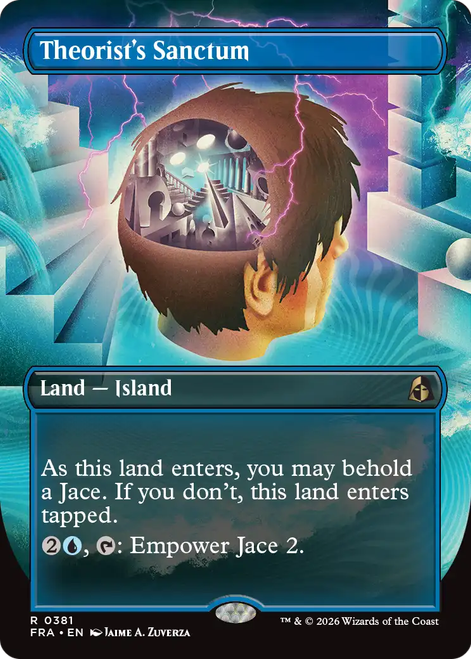 Theorist's Sanctum (Borderless Braintwister) | Reality Fracture、Magic: The Gathering、kayou