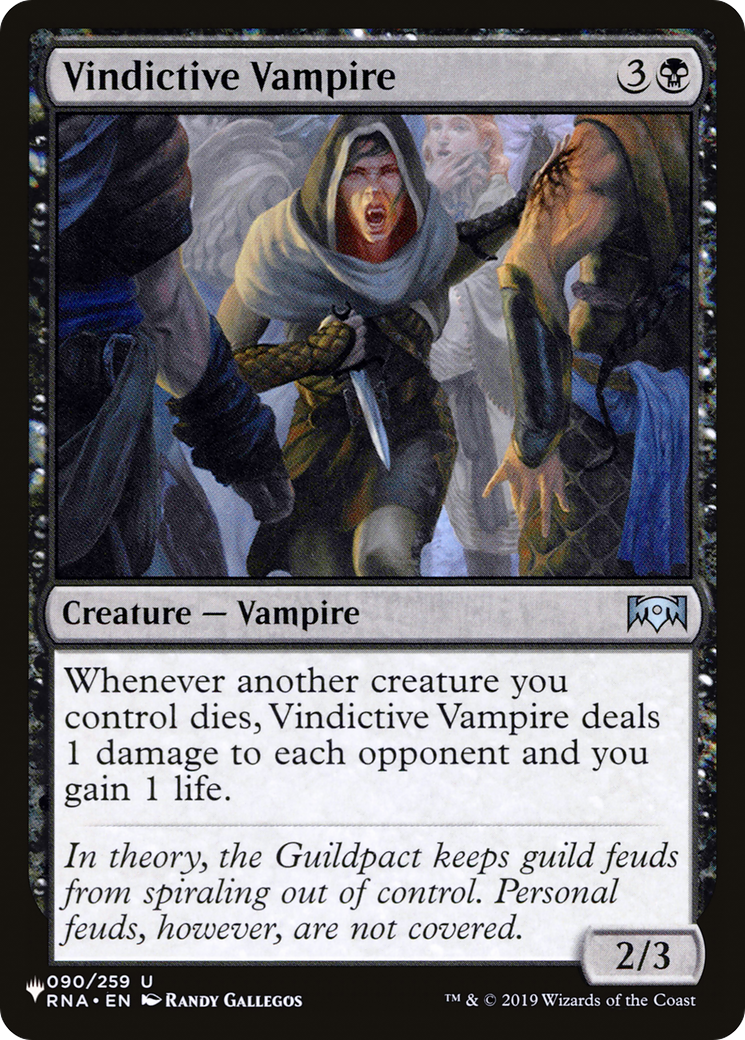 Vindictive Vampire (LIST-090/259) - The List、Wizards of the Coast、kayou