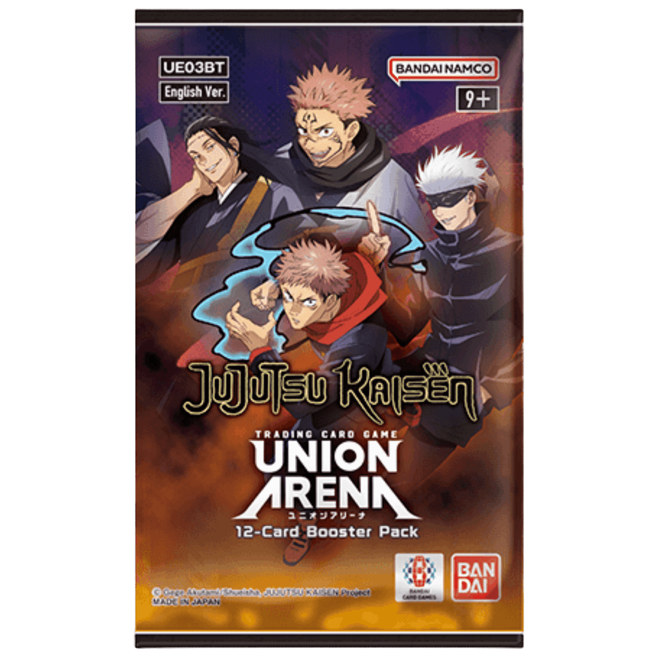 Union Arena TCG: Jujutsu Kaisen - UE03BT Booster Pack、Bandai、kayou