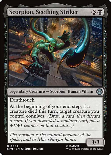 Scorpion, Seething Striker、Magic: The Gathering、kayou