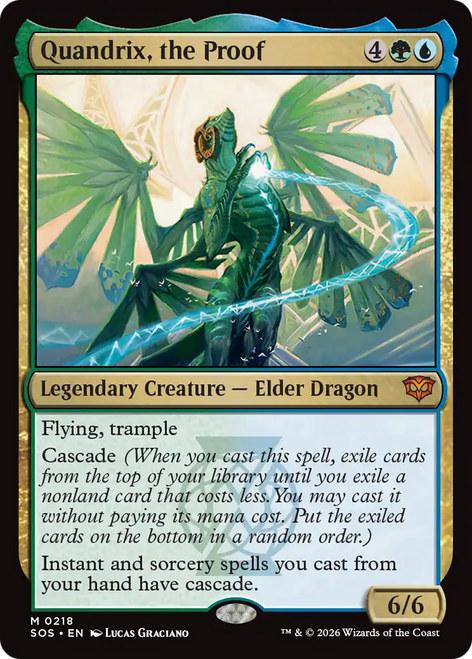 Quandrix, the Proof (Foil) | Secrets of Strixhaven、Magic: The Gathering、kayou