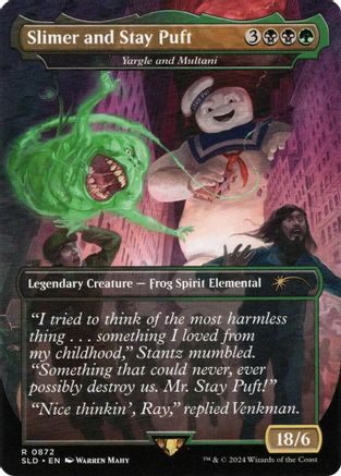 Slimer and Stay Puft - Yargle and Multani (SLD-872) - Secret Lair Drop Series、Wizards of the Coast、kayou