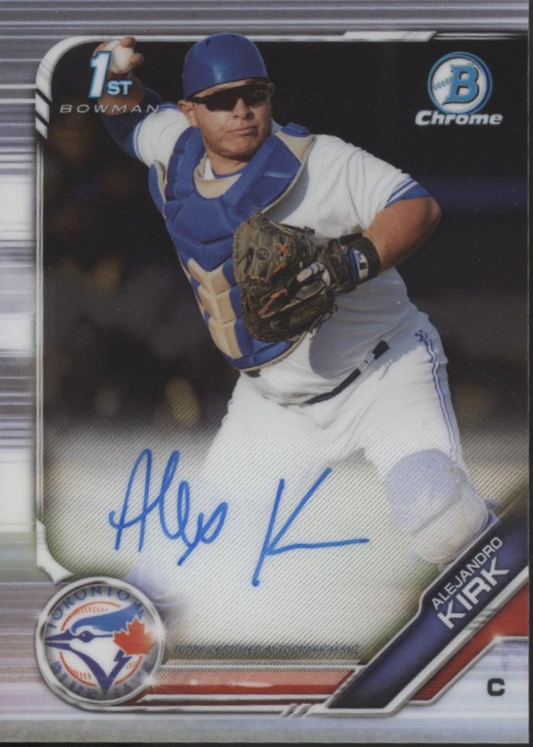 Alejandro Kirk 2019 Bowman Chrome Auto #CPA-AK、Collector Store LLC、kayou