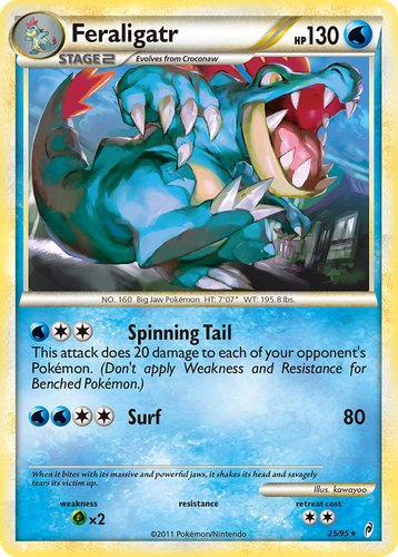 Feraligatr 25/95 - Call of Legends (HP)、The Pokémon Company、kayou