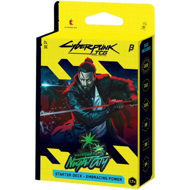 Cyberpunk TCG: Welcome to Night City - Embracing Power - Starter Deck Beta、WeirdCo、kayou