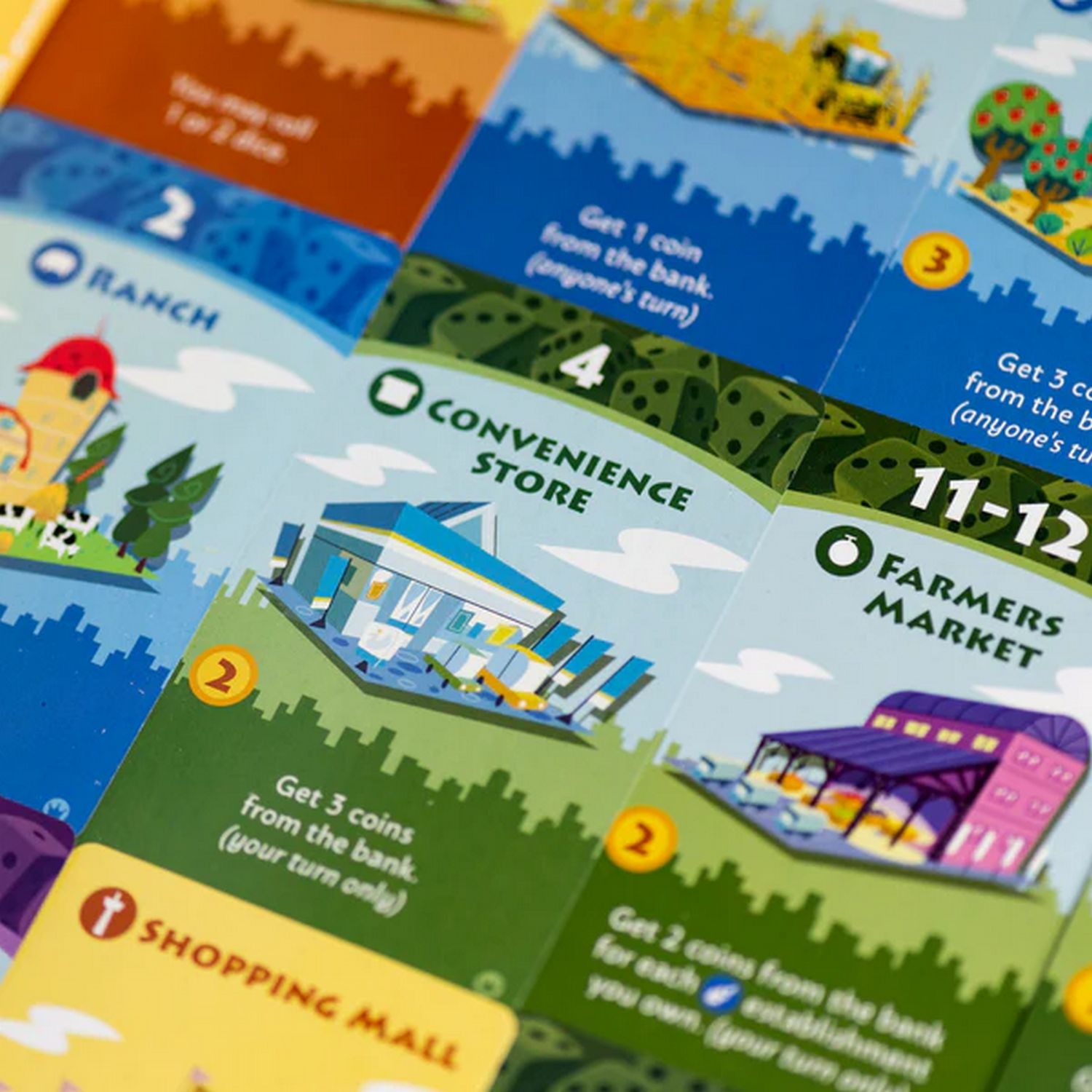 Machi Koro 5th Anniversary Edition、Pandasaurus Games、kayou
