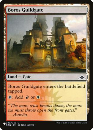 Boros Guildgate (LIST-243/259) - The List Reprints、Wizards of the Coast、kayou