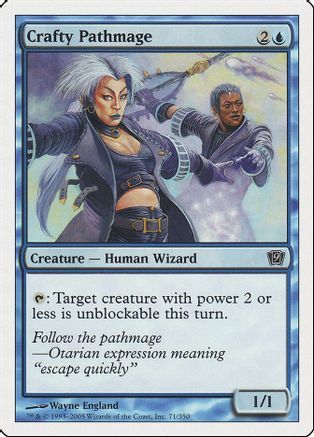Crafty Pathmage (9ED-071) - 9th Edition、Wizards of the Coast、kayou