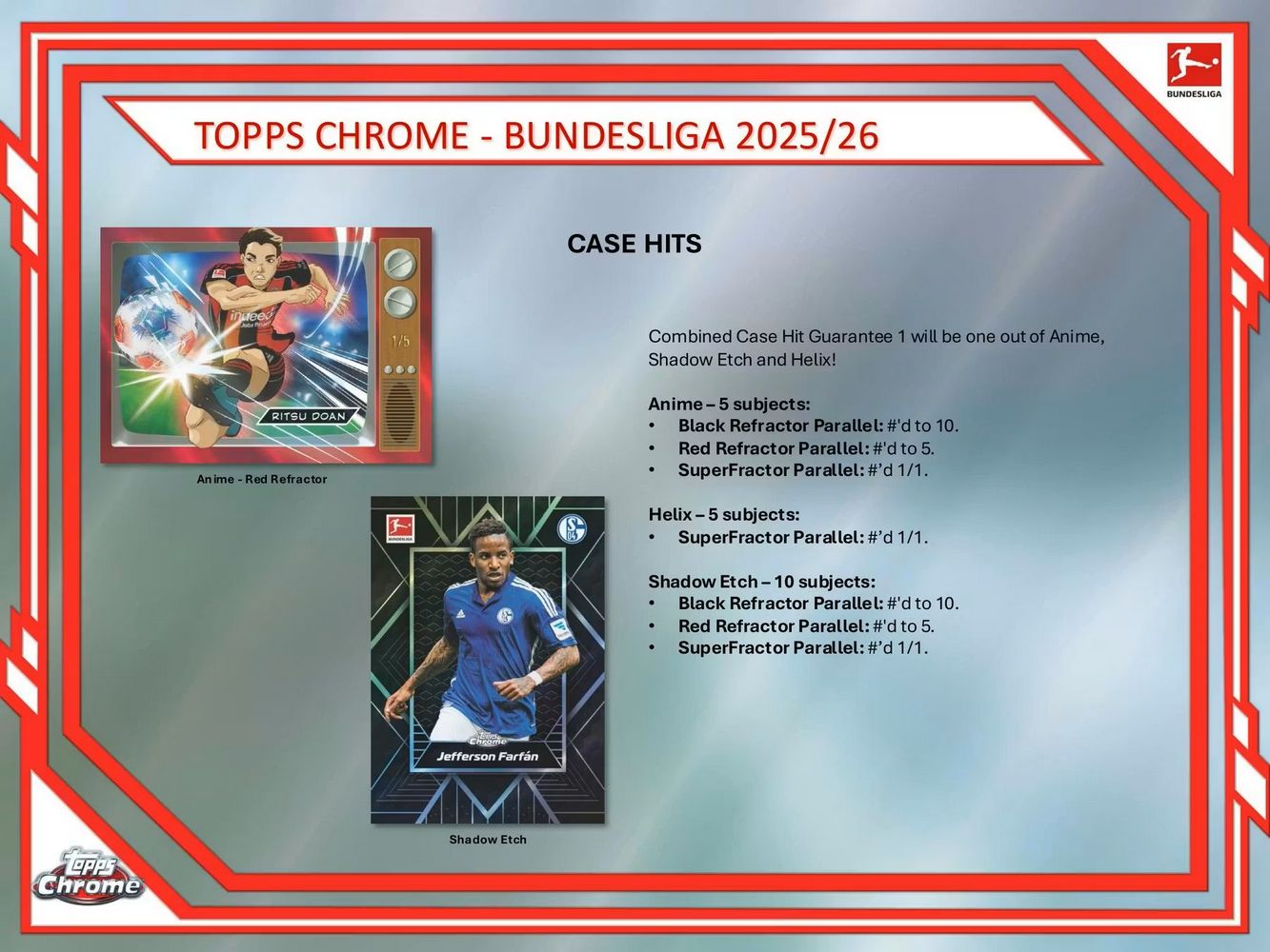 2025-26 Topps Chrome Bundesliga Soccer Hobby Box、Topps、kayou