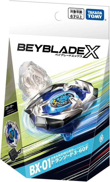 Beyblade X BX-01 Dransword 3-60F Starter Pack Set、ToyWiz、kayou