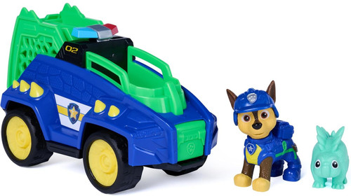 Paw Patrol The Dino Movie Chase Dino Rescue Cruiser Figure & Vehicle Set、ToyWiz、kayou