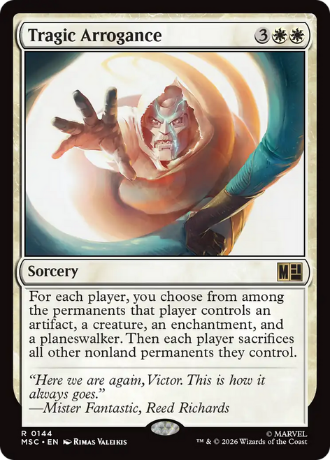 Tragic Arrogance | Marvel Super Heroes Commander、Magic: The Gathering、kayou