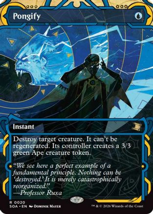 Pongify (SOA-020) - Secrets of Strixhaven: Mystical Archive Foil、Wizards of the Coast、kayou