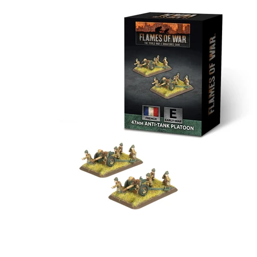 Flames of War - French: APX 47mm 1937 Anti-Tank Platoon、Gale Force Nine、kayou