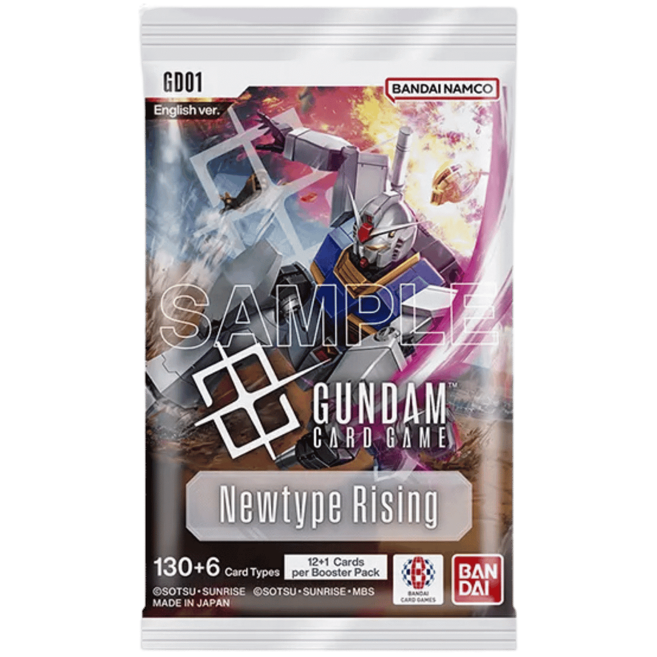 Gundam Card Game: Newtype Rising - Booster Pack (GD01)、Bandai、kayou