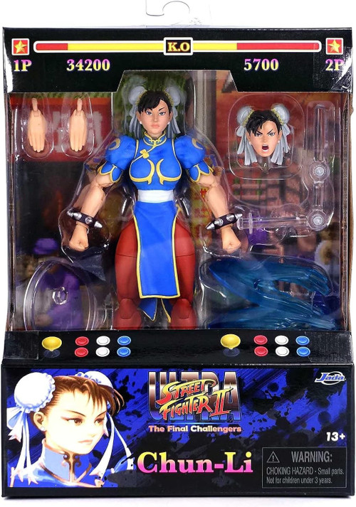 Ultra Street Fighter II: The Final Challengers Chun-Li Action Figure Damaged Package、ToyWiz、kayou
