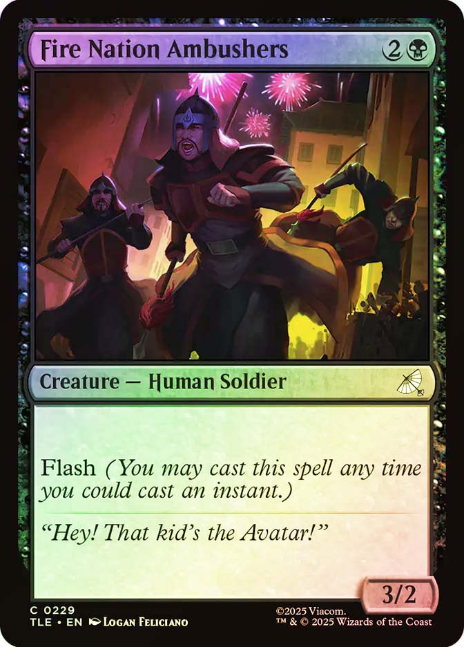 Fire Nation Ambushers、Magic: The Gathering、kayou