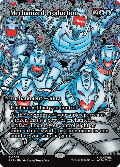 Mechanized Production (Borderless Source Material) | Marvel Universe、Magic: The Gathering、kayou