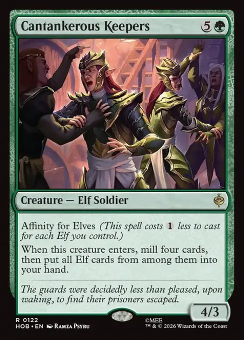 MtG The Hobbit Rare Cantankerous Keepers #122、ToyWiz、kayou