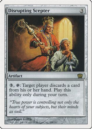 Disrupting Scepter (8ED-298) - 8th Edition Foil、Wizards of the Coast、kayou