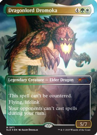 Dragonlord Dromoka (Rainbow Foil) (SLD-1971) - Secret Lair Drop Series Foil、Wizards of the Coast、kayou