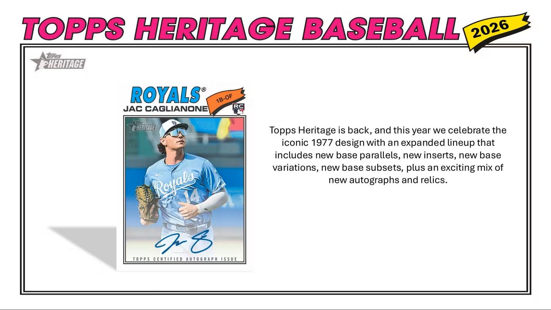 2026 Topps Heritage Baseball Blaster Box、Topps、kayou
