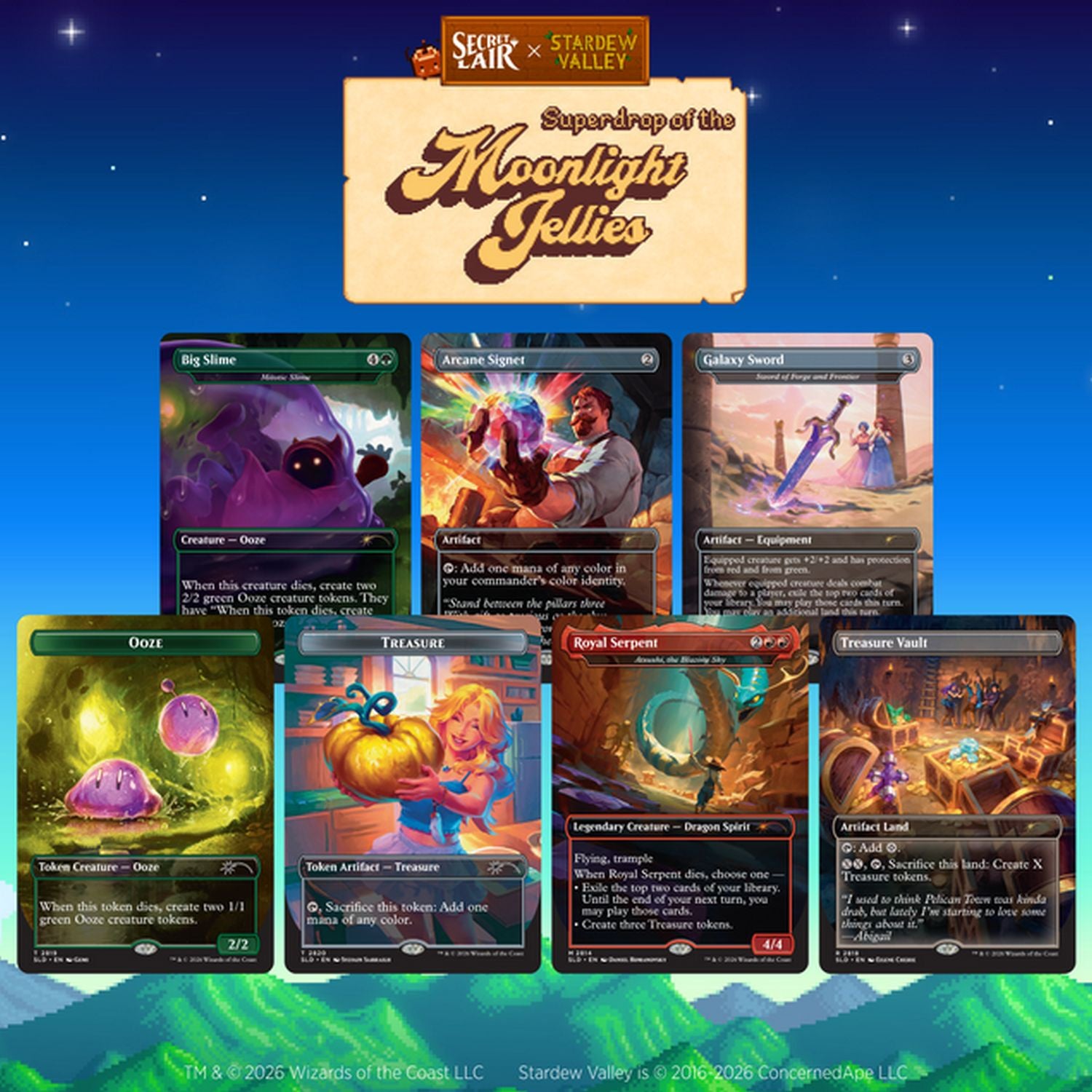 Magic the Gathering: Secret Lair x Stardew Valley: A Flicker in the Deep Non-Foil、Magic the Gathering、kayou