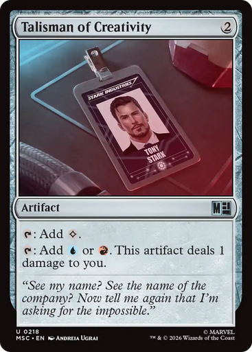Talisman of Creativity (Surge Foil) | Marvel Super Heroes Commander、Magic: The Gathering、kayou