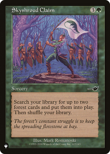 Skyshroud Claim (LIST-117/143) - The List、Wizards of the Coast、kayou