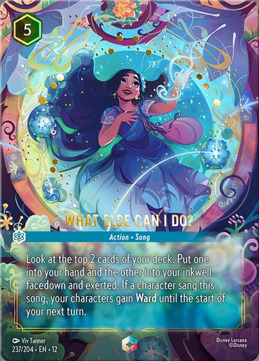 What Else Can I Do? (Enchanted Rare) | Wilds Unknown、Disney Lorcana、kayou