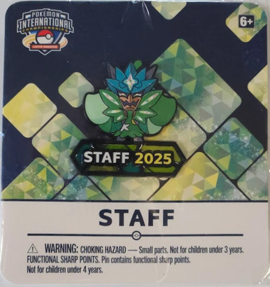 LAIC STAFF 2025 Teal Mask Ogerpon Pin Badge、Pokemon、kayou