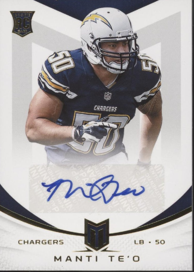 Manti Te'o 2013 Panini Mometum RC Auto 40/49 #160、Collector Store LLC、kayou