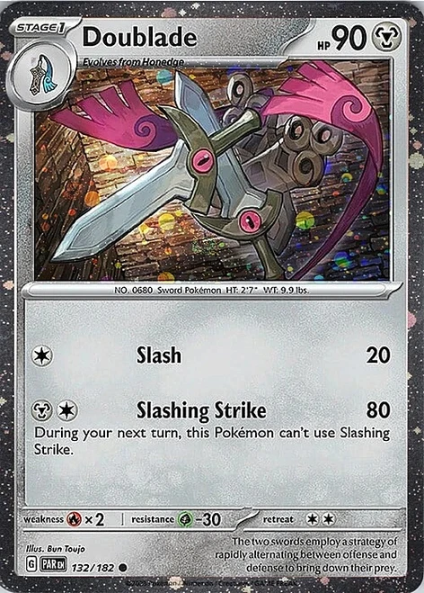 SV Paradox Rift 132/182 Doublade (Cosmo Holo)、Pokemon、kayou
