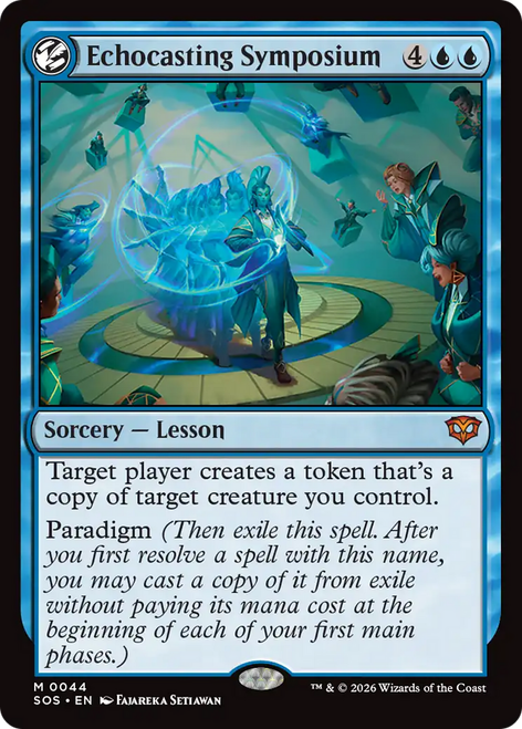 Echocasting Symposium (Foil) | Secrets of Strixhaven、Magic: The Gathering、kayou