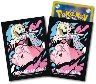 Pokemon Center Japan - Lillie's Clefairy (Black Border) Sleeves (64)、Pokemon、kayou