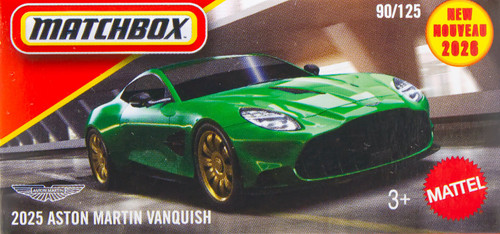 Matchbox 2025 Aston Martin Vanquish Diecast Car、ToyWiz、kayou