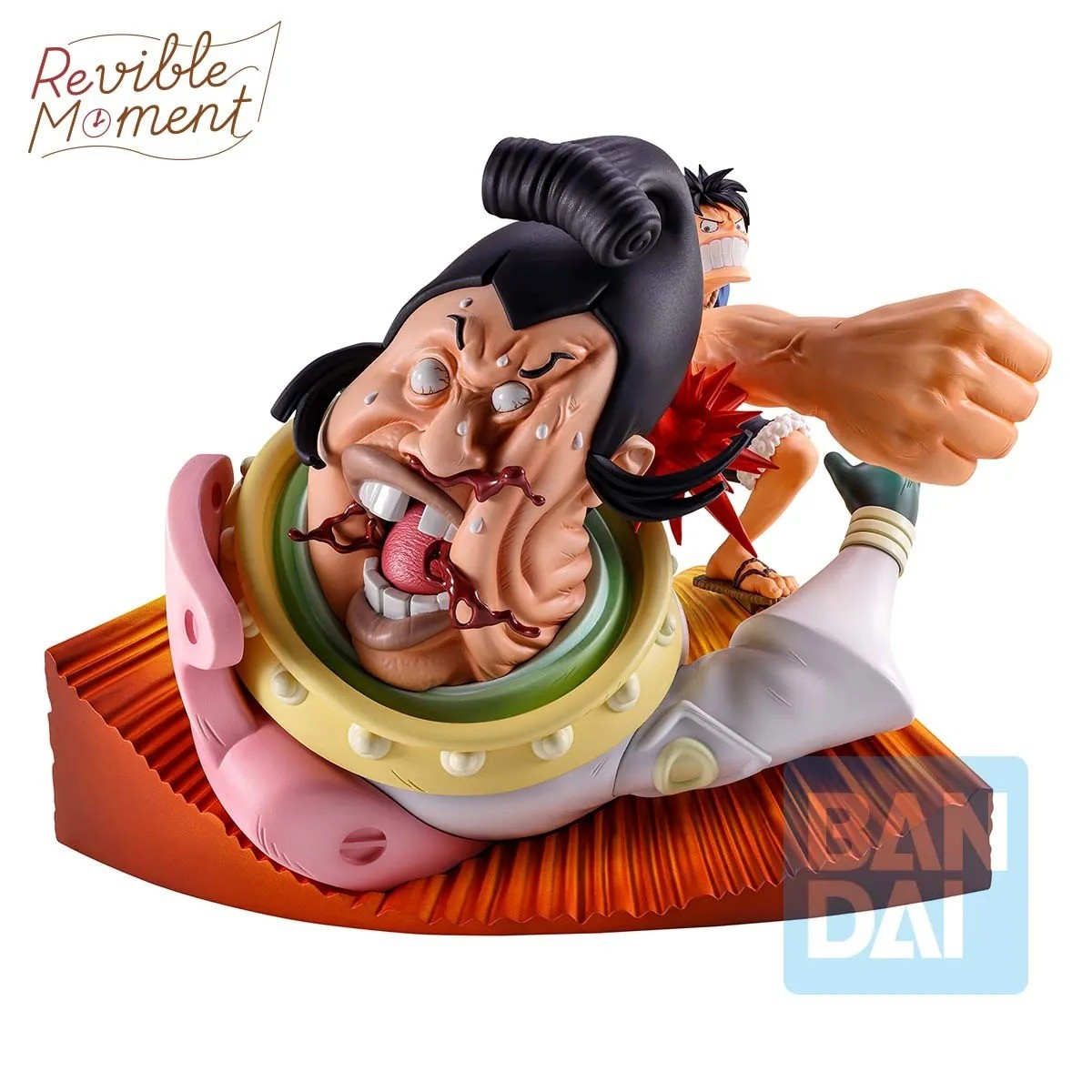 One Piece Ichibansho Revible Moment Monkey D. Luffy vs. St. Charlos 7.1-Inch Collectible Figure Impact Log (Pre-Order ships March)、ToyWiz、kayou