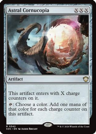 Astral Cornucopia (SOC-342) - Commander: Secrets of Strixhaven、Wizards of the Coast、kayou