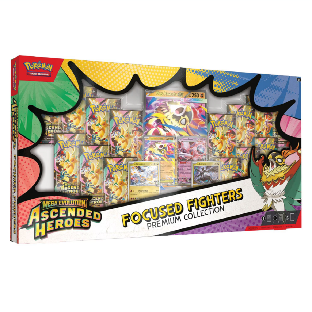 Pokemon: Mega Evolution Ascended Heroes Focused Fighters Premium Collection、Pokemon、kayou