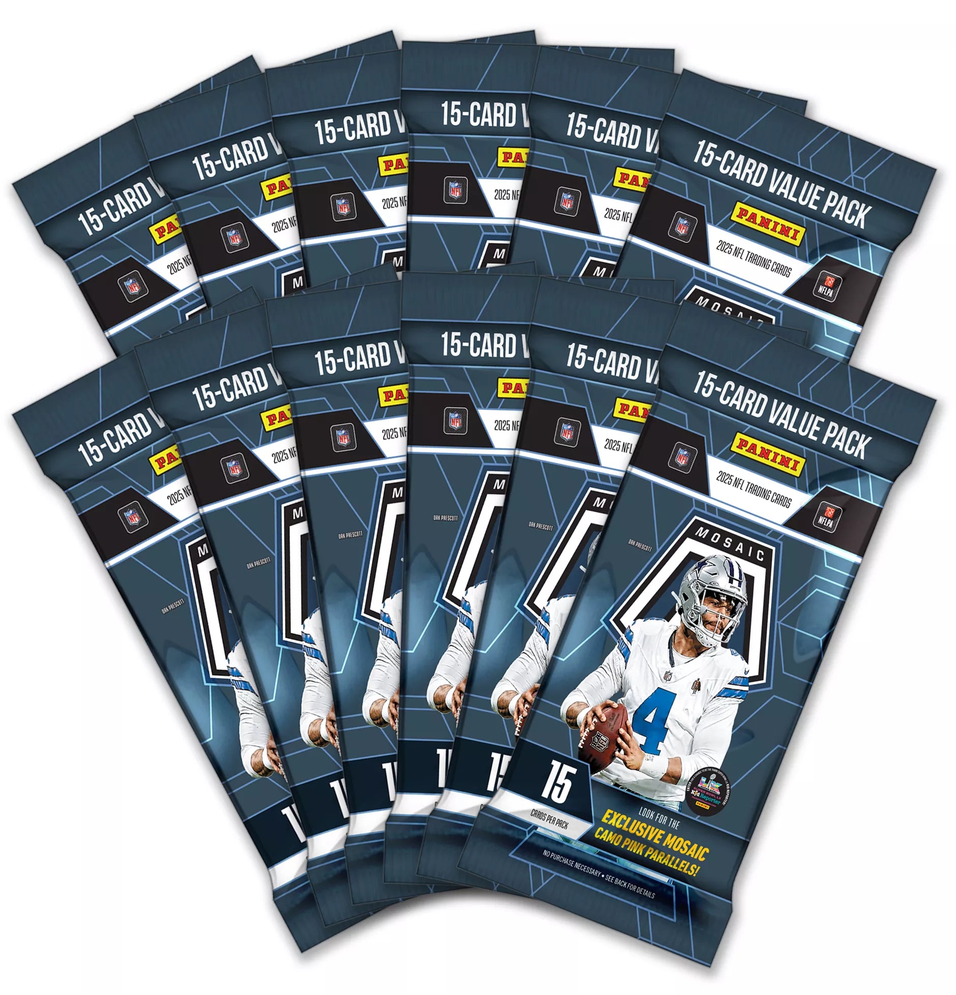 2025 Panini Mosaic Football Fat Pack Display Box、Panini、kayou