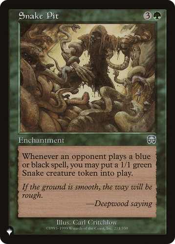 Snake Pit (LIST-271/350) - The List、Wizards of the Coast、kayou