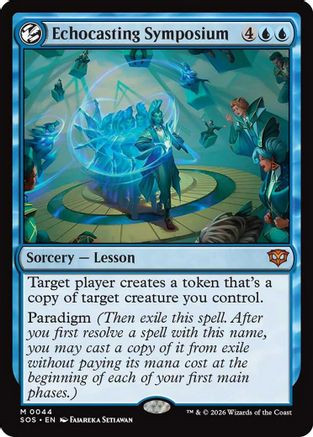 Echocasting Symposium (SOS-044) - Secrets of Strixhaven、Wizards of the Coast、kayou