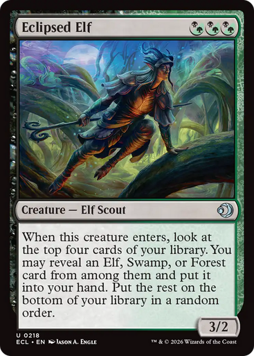 Eclipsed Elf (Foil) | Lorwyn Eclipsed、Magic: The Gathering、kayou