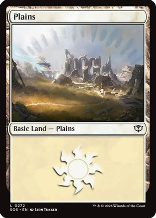 Plains (0272) (SOS-272) - Secrets of Strixhaven Foil、Wizards of the Coast、kayou
