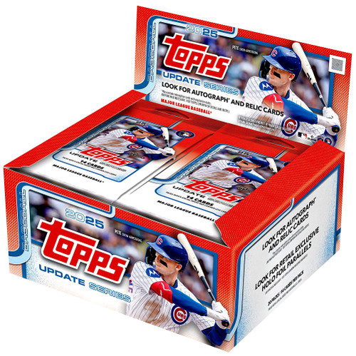 MLB Topps Trading Cards 2025 Update Series Baseball Trading Card RETAIL Box 20 Packs、ToyWiz、kayou