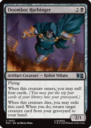 Doombot Harbinger (MSC-655) - Commander: Marvel Super Heroes、Wizards of the Coast、kayou