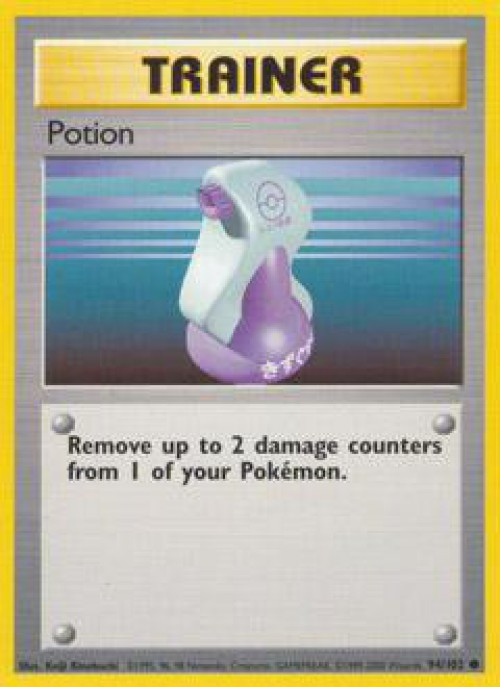 Pokemon Base Set Common Potion #94 Lightly Played、ToyWiz、kayou
