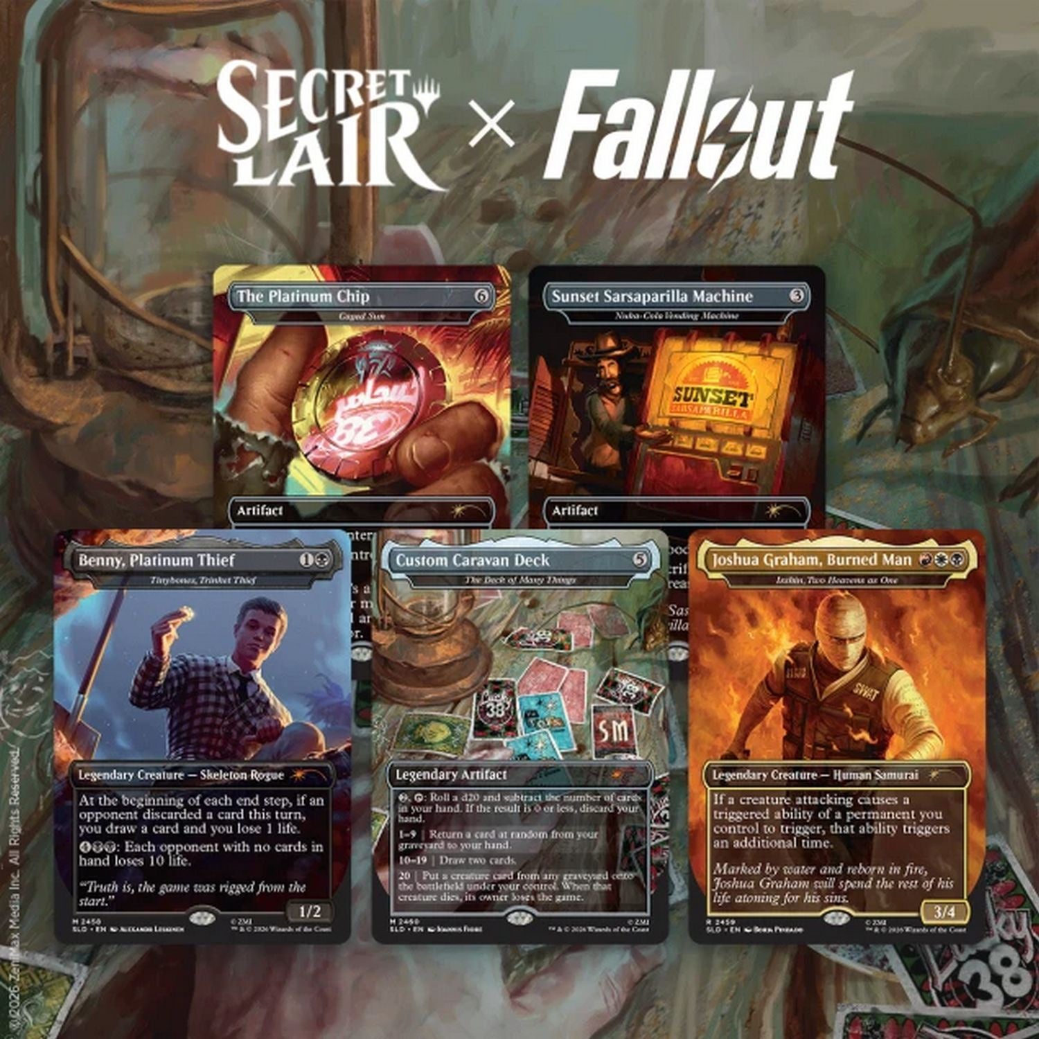Magic the Gathering: Secret Lair x Fallout Welcome to New Vegas Non-Foil Edition、Magic the Gathering、kayou