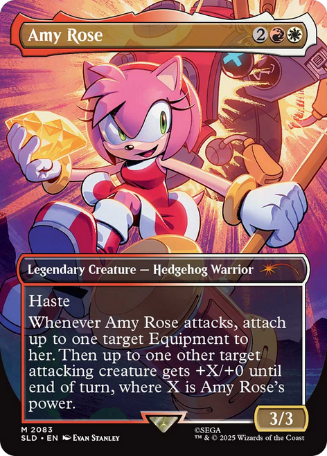 Amy Rose (Secret Lair - Sonic: Friends & Foes) | Secret Lair Drops、Magic: The Gathering、kayou